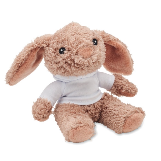 Immagine di KW2121 - Peluche coniglietto con felpa
