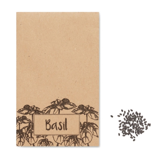 Immagine di KW2216 - Semi di basilico in busta kraft