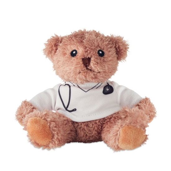Immagine di KW2838 - Orsacchiotto dottore peluche