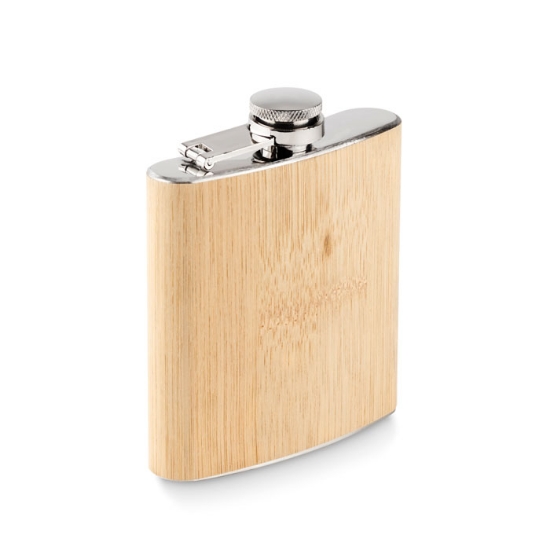 Immagine di KW6356 - Fiaschetta in bamboo 170ml