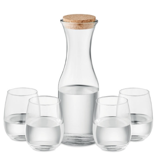 Immagine di KW6656 - Set bicchieri e caraffa in vetro