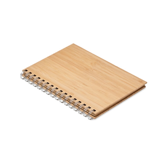 Immagine di KW6790 - Notebook a5 in bamboo rilegato