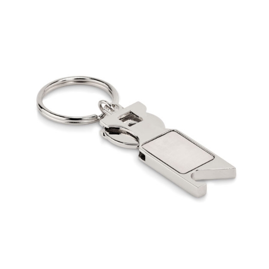 Immagine di KW6824 - Portachiavi con gettone euro