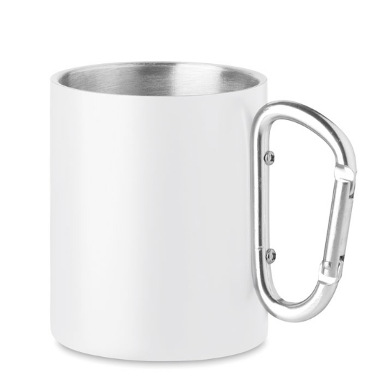 Immagine di KW6918 - Tazza in metallo c/moschettone