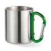 Immagine di KW8313 - Tazza in metallo c/moschettone