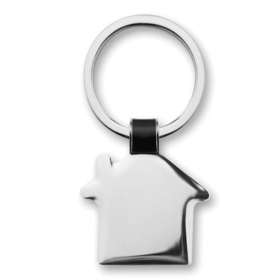 Immagine di KW8461 - Portachiavi casa in metallo