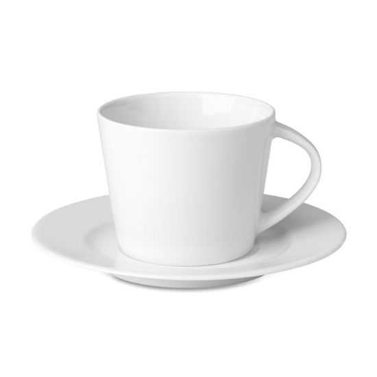 Immagine di KW9080 - Tazza cappuccino e piattino