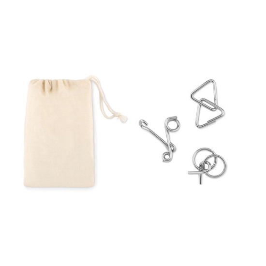 Immagine di KW9191 - Set rompicapo in metallo
