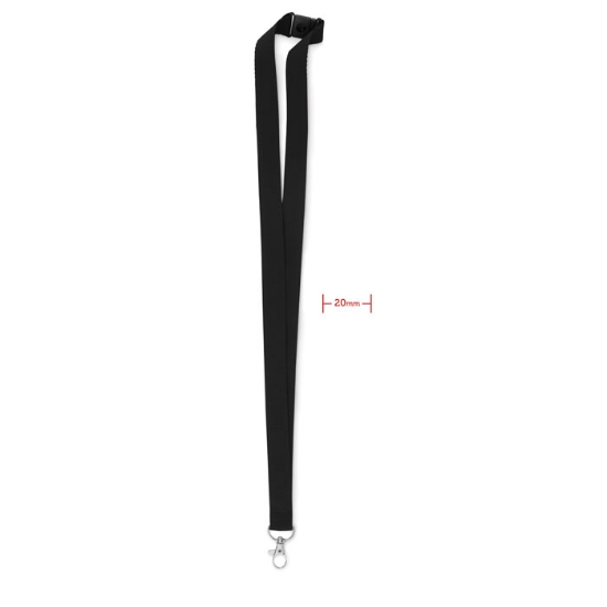 Immagine di KW9354 - Lanyard con gancio in metallo