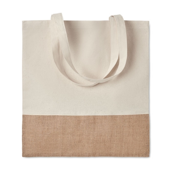 Immagine di KW9518 - Shopper con dettagli in juta