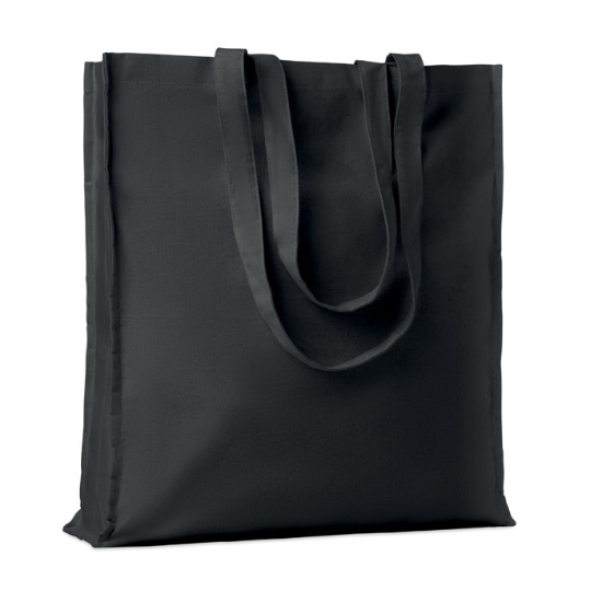 Immagine di KW9596 - Shopper in cotone c/soffietto