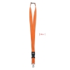 Immagine di KW9661 - Lanyard con gancio in metallo