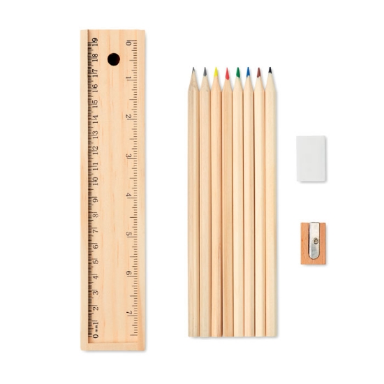 Immagine di KW9836 - Set 12 penne in box di legno