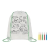 Immagine di KW9887 - Sacca da colorare in non woven
