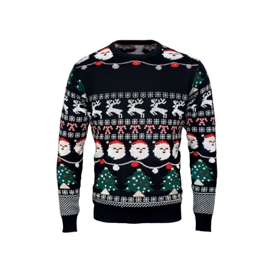 Immagine di KWC1553 - Maglione natalizio a led s/m