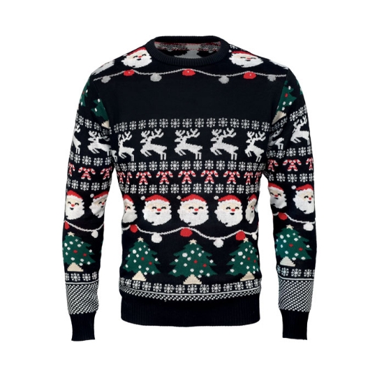 Immagine di KWC1554 - Maglione natalizio a led l/xl