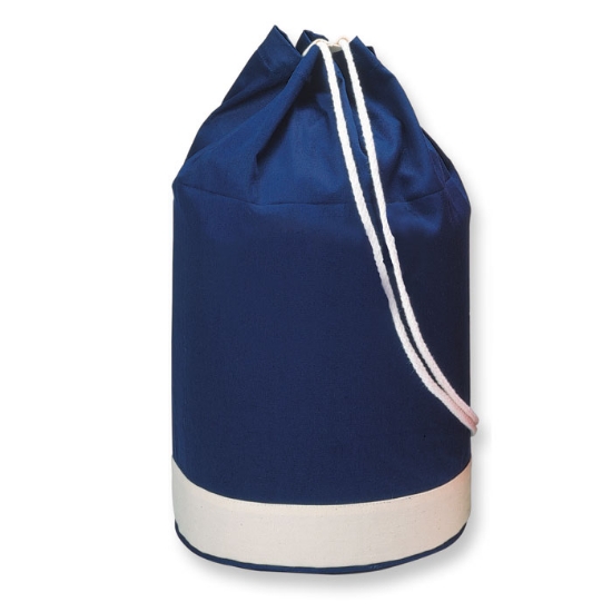 Immagine di KWI1639 - Sacca navy bicolore. in cotone