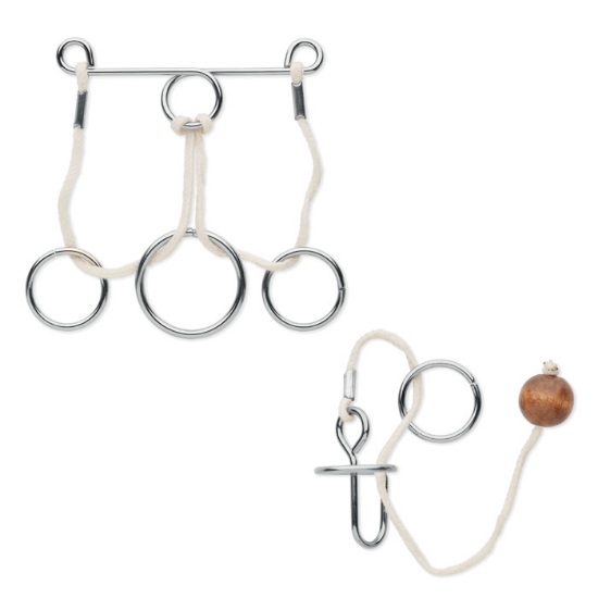 Immagine di KW2075 - Set di 2 rompicapo in metallo