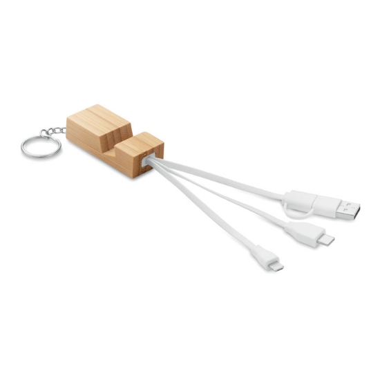 Immagine di KW2295 - Portachiavi in bamboo