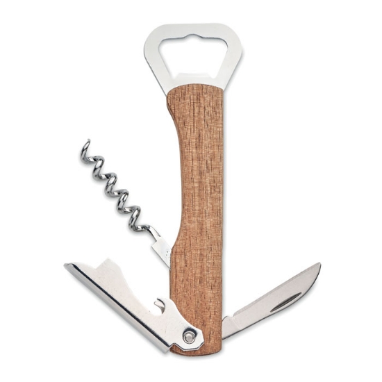 Immagine di KW2313 - Apribottiglie 3 in 1 in bambù