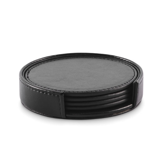 Immagine di KW2615 - Set di 4 sottobicchieri in pu