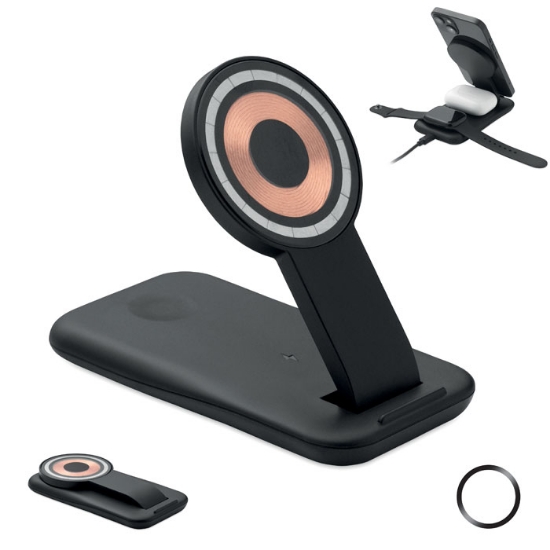 Immagine di KW2749 - Caricatore wireless 3 in 1 da 1