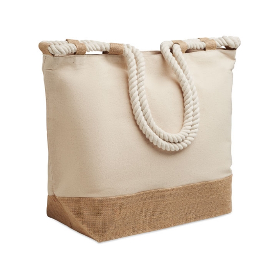 Immagine di KW2805 - Borsa da spiaggia in tela
