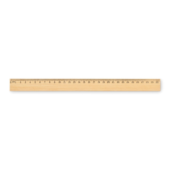 Immagine di KW2918 - Righello in legno 30 cm