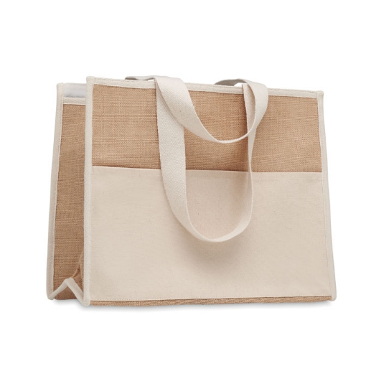 Immagine di KW6160 - Shopper in tela e juta