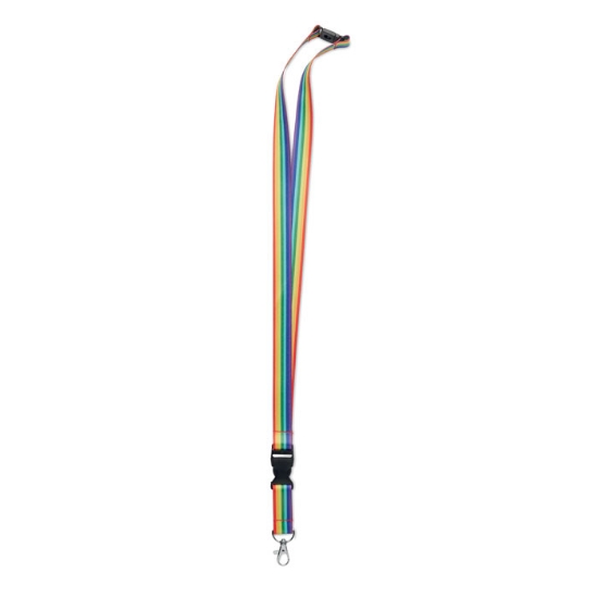 Immagine di KW6423 - Cordino in rpet arcobaleno