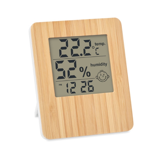 Immagine di KW6562 - Stazione meteo in bamboo