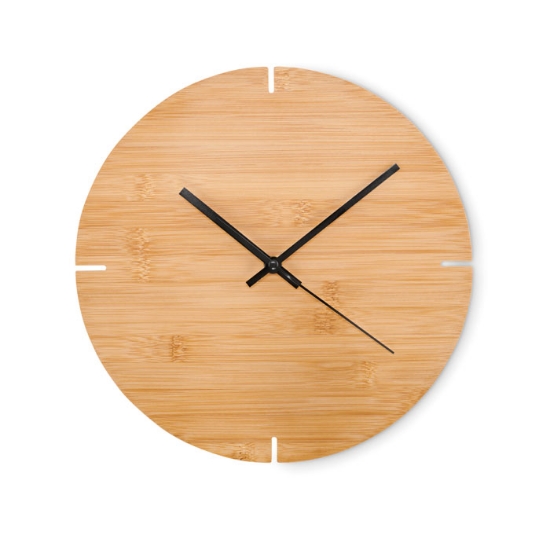 Immagine di KW6792 - Orologio da parete in bamboo
