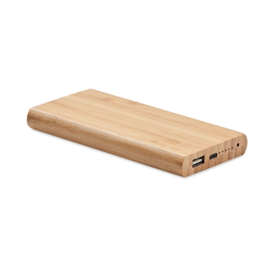 Immagine di KW6815 - Power bank in bamboo da 6000mah