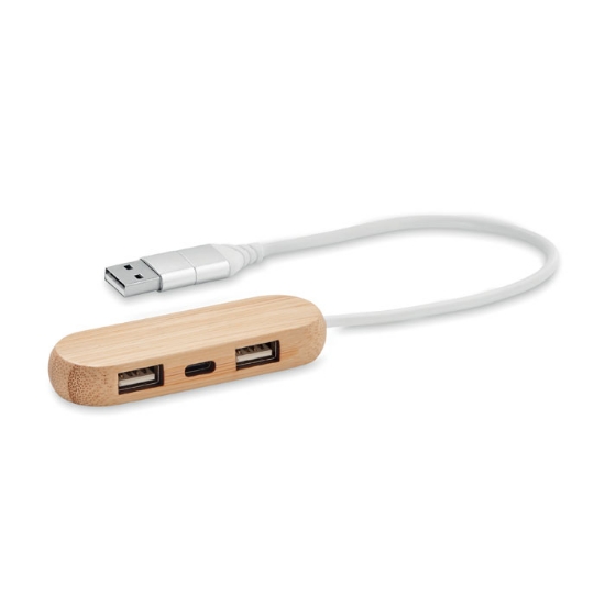 Immagine di KW6848 - Hub usb a 3 porte