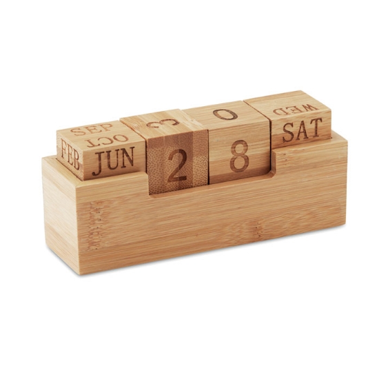 Immagine di KW9404 - Calendario in bamboo