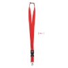 Immagine di KW9661 - Lanyard con gancio in metallo