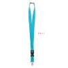Immagine di KW9661 - Lanyard con gancio in metallo