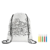 Immagine di KW9887 - Sacca da colorare in non woven