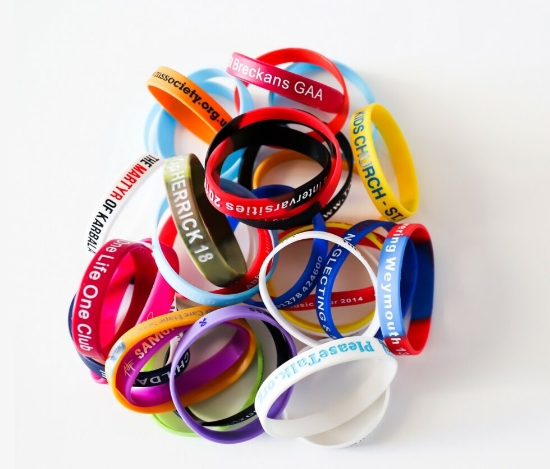 Immagine di Braccialetti in silicone full costumized